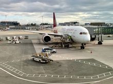 This five years old Dreamliner would do the honors of transporting me to Asia tonight.