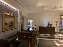 Bell desk and secure luggage and packages storage room
