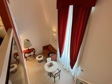 The first floor has a living room.