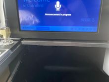 The infotainment screen