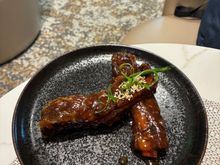 Sticky Hoisin ribs - very tasty as usual 