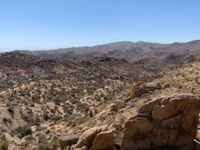 Climbing up from the valley to the top 
