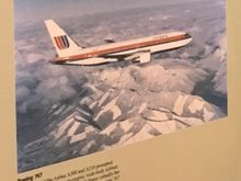 Boeing Flight Test photo of VA004 (Jan 1982) in the Udvar-Hazy Center of the National Air and Space Museum near IAD

