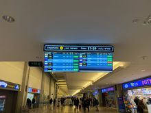 The E gates were a bit of a walk from the main part of the terminal.