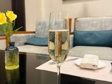 Cocktail hour at the lounge