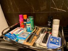 Toiletries they encourage you to take