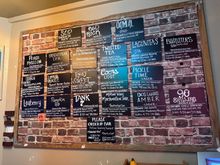 tap list