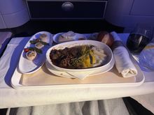 Starter and mains on one tray