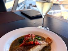Barramundi - this was fantastic and light. 