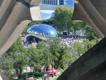 Clear view of millennium park 