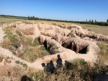Castle foundation near Burana Tower