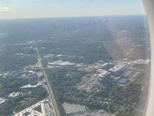 View of Austin landing on BA191.