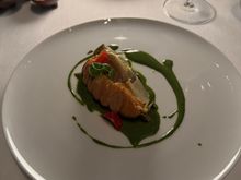 eggplant appetizer; one of our favorites.