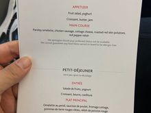 Menu, full bottles of wine are back!

