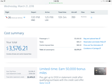 This is on the last page before actual payment.