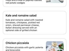 So many different dishes are described by this one offering in an app. You never know what you're going to get.