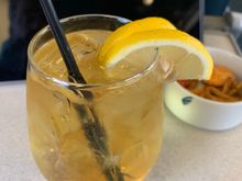 well mixed scotch and soda!