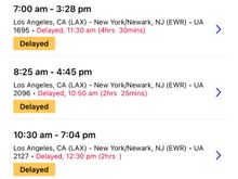 Not a good start for today’s TCON inbounds from LAX…yikes!