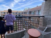 View from the balcony