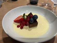 Opeta pastry with vanilla custard