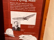It looks like he was upside down in this glider 