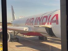 The beautiful chariot carrying me from Newark to Delhi.