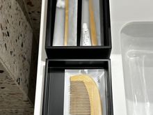 Bathroom amenities (only toothbrushes and comb