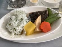 We both loved the mackerel - and a shout out to the side salad as well, also delicious. 