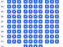 Check in opens tomorrow 13:25. Any idea why BA have blocked nearly all the seats on this flight?