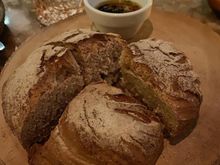 Freshly baked bread