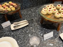 Scones are already set in clotted cream and jam !