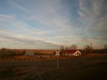 Montana on the train