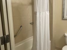 Bathroom, this shower was terrible. Ran hot then freezing cold without warning