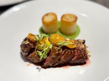 Steak: well executed. Much better than prior version.