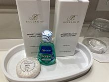 Amenities, onky the mouthwash is free to take home