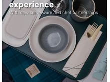 Our F meals to be served on new serve ware… “coming soon”. Credit: investor day presentation. 
