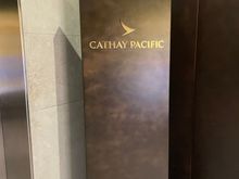 At terminal 3, I decided to check out the Cathay Pacific F lounge for breakfast, since I skipped breakfast at the hotel. 