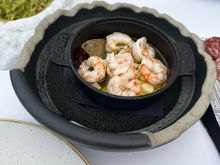 Shrimp tapas option