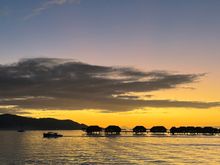 Sunset View From The Deck