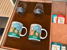 Branded mugs is a nice touch!