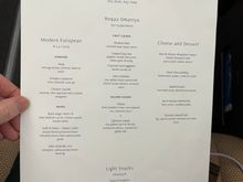 Food 

I went for the Western menu

