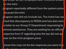 Exhibit B: The Admission. IHG Corporate explicitly admits the billing issue was a "Technical Discrepancy" escalated to IT. Yet, I was banned for pursuing this.