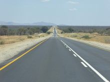 On the C33 heading to Omaruru