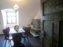 Inside Bran Castle. Later residence of the royalties.