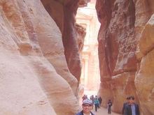 The siq at Petra