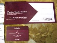Leaflet &amp; invitation to Premier Terminal Doha