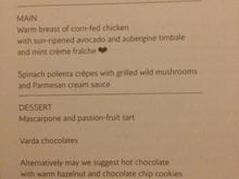CW sleeper food