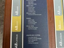 Pullman Khon Kaen--Accor Drinks List