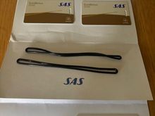 SAS Gold card, luggage tags