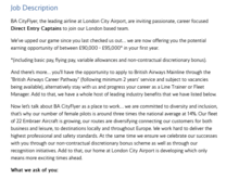 BA pilot recruitment advert : fromhttps://careers.ba.com/job/london/ba-cityflyer-direct-entry-captain/22348/12080796 at 1432 on 3 July 2019. 